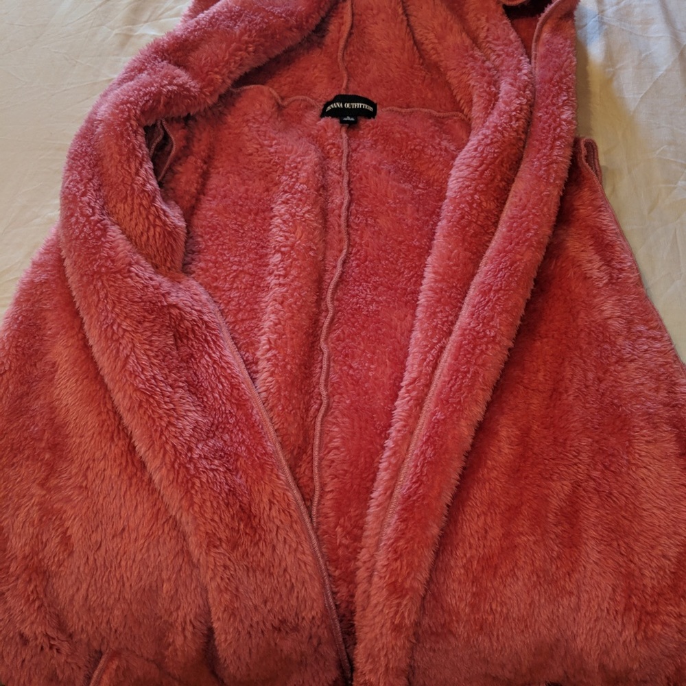 Boutique oversized fur vest